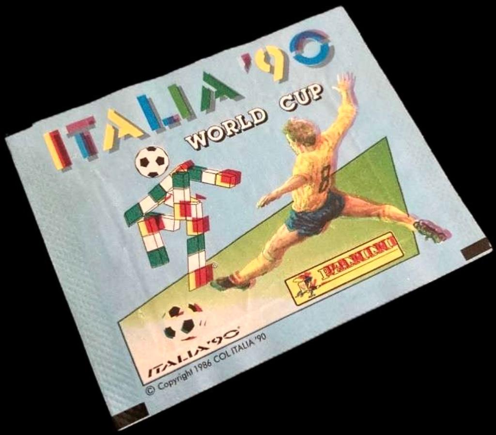 Panini WK 90 Zakje Stickers Packet Bustine 1990, Verzamelen, Verzenden, Zo goed als nieuw