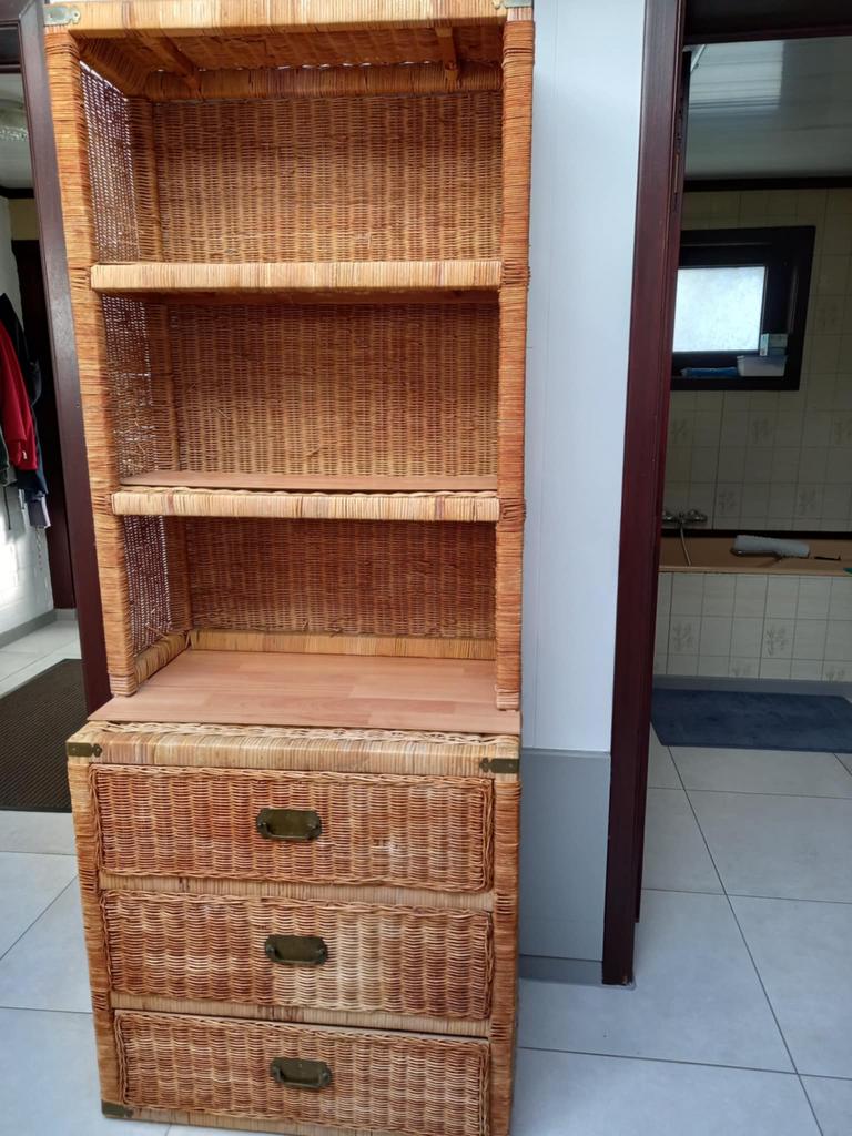 Rotanmeubelen, Enlèvement, Utilisé, Autres styles, Bois