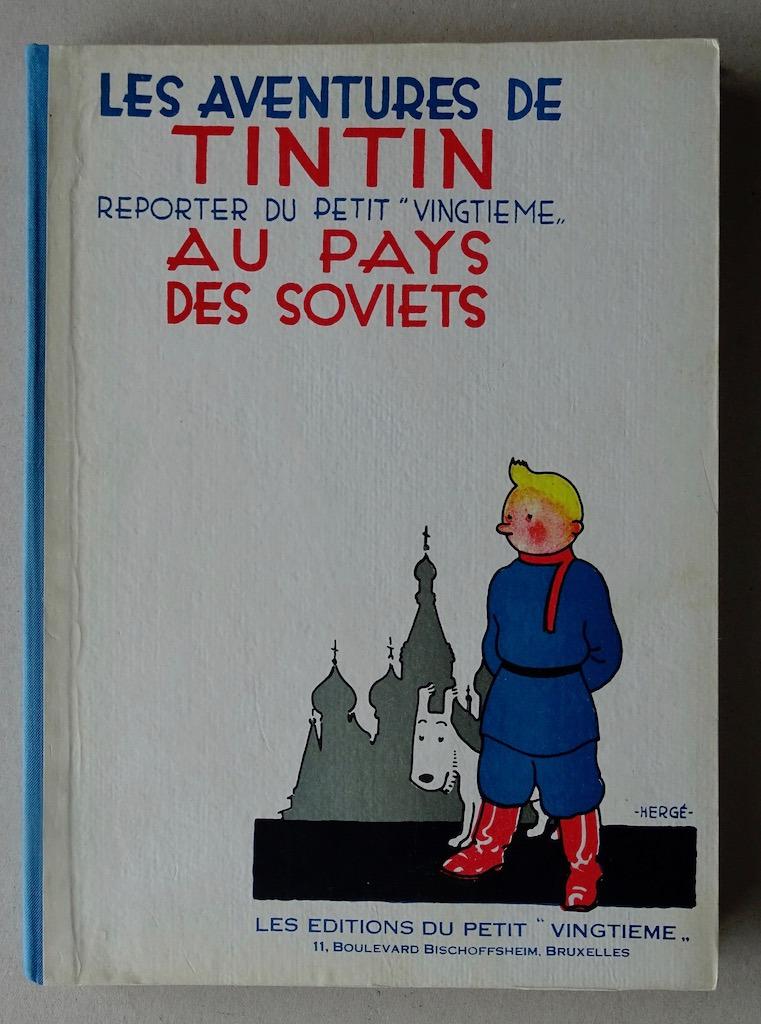 Tintin au pays des Soviets fac-similé numéroté, Enlèvement