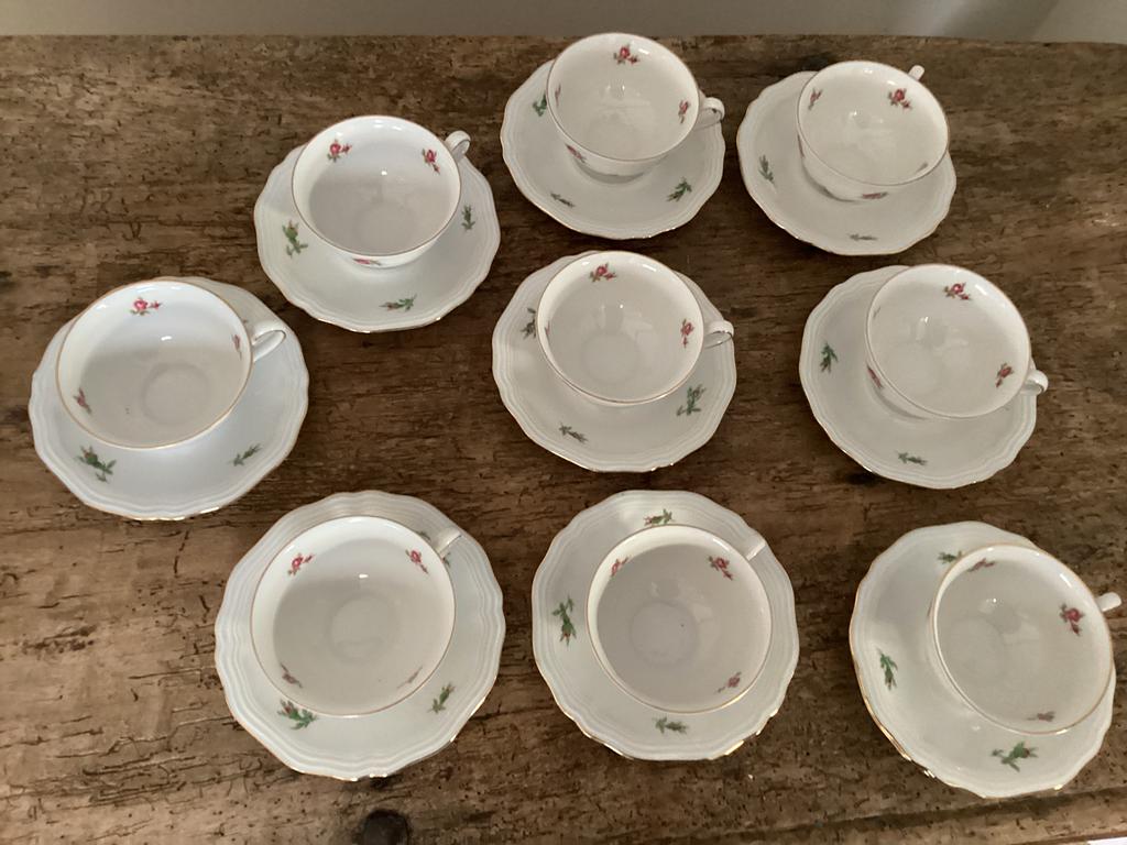 Koffiekopjes Seltmann Weiden Bavaria Marie Luise, Antiek en Kunst, Ophalen