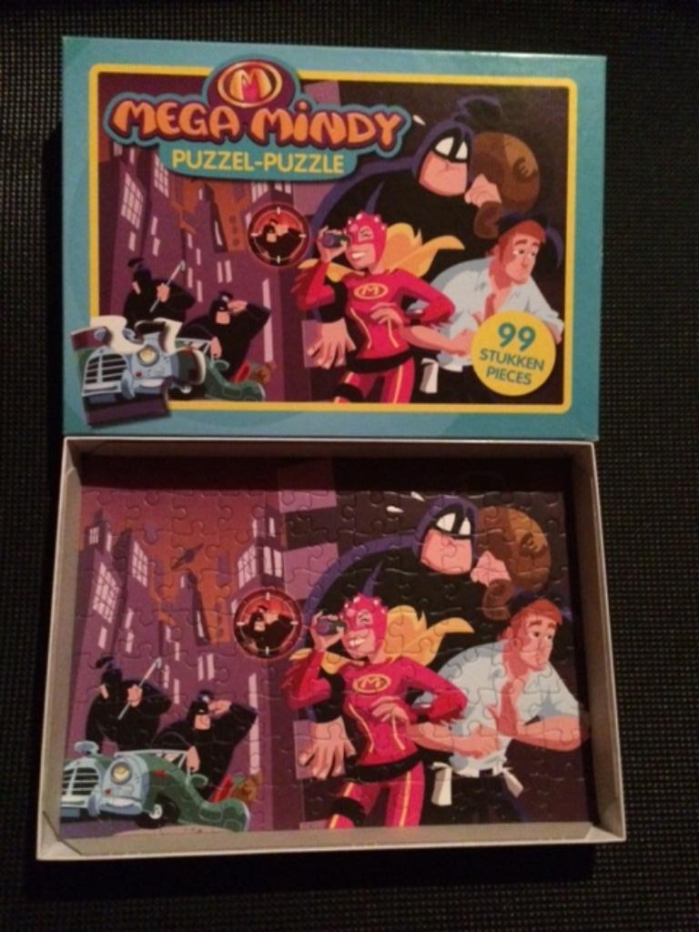 puzzels 99/100/104 stukjes, Ophalen of Verzenden, Meer dan 50 stukjes, Gebruikt