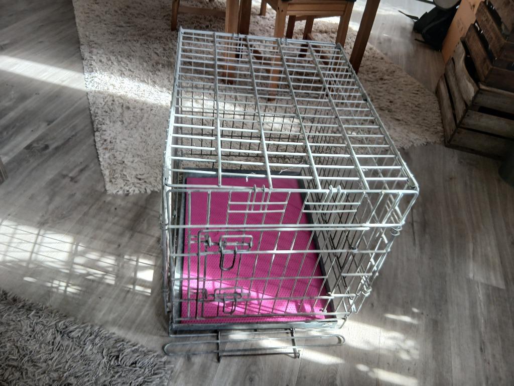 CAGE  PLIABLE PETIT CHIEN 0495 52 59 46, Enlèvement, Comme neuf