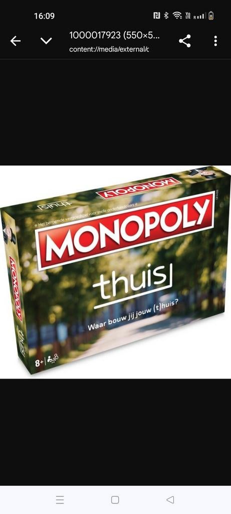 Monopoly spel, Ophalen