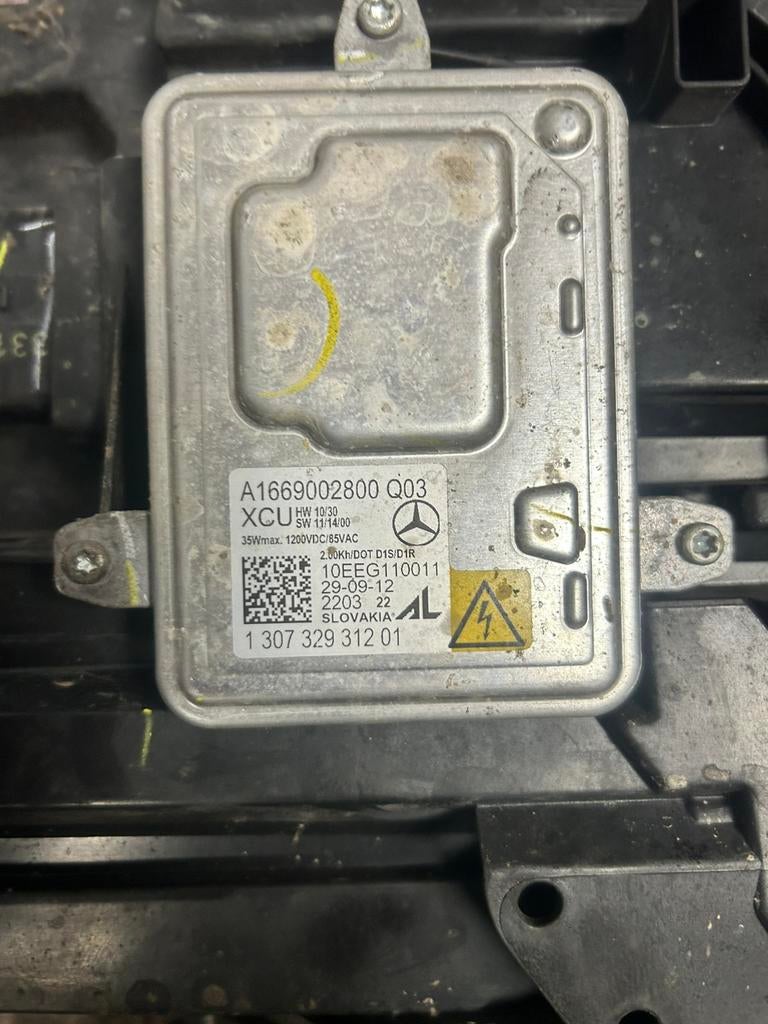 Module de phares Mercedes ML W166, Autos : Pièces & Accessoires, Enlèvement ou Envoi, Utilisé, Mercedes-Benz