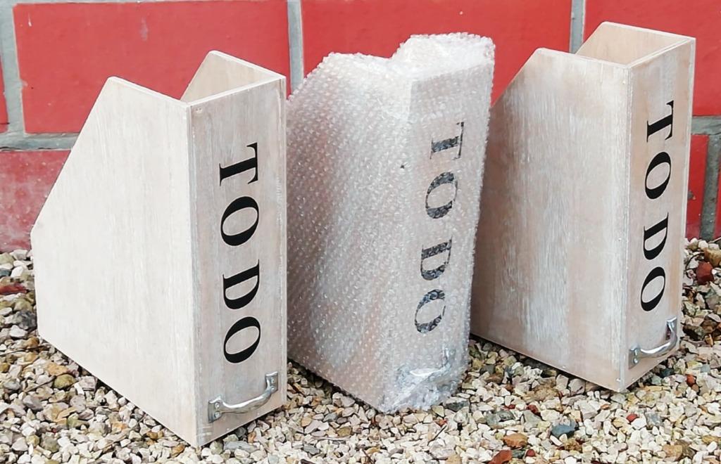 Klasseerdozen, in hout, nieuw, Huis en Inrichting, Ophalen of Verzenden, Nieuw