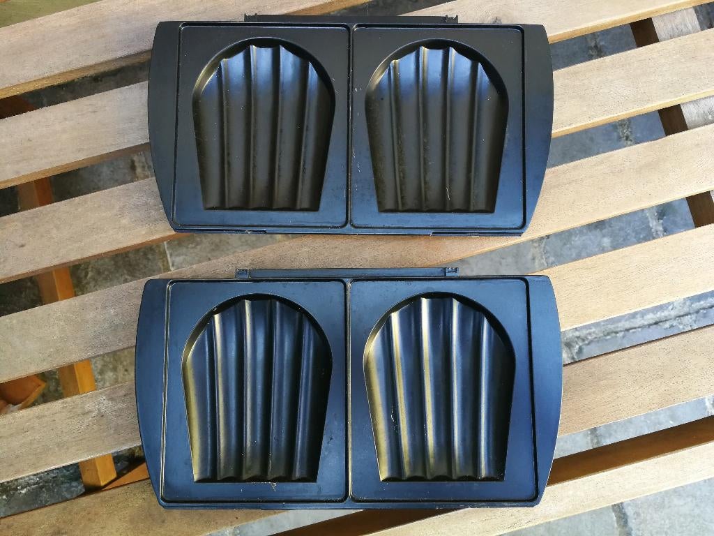 Bakplaten Croque platen voor Nova Grill 3 in 1., Enlèvement ou Envoi, Utilisé, Autres matériaux, Autres types