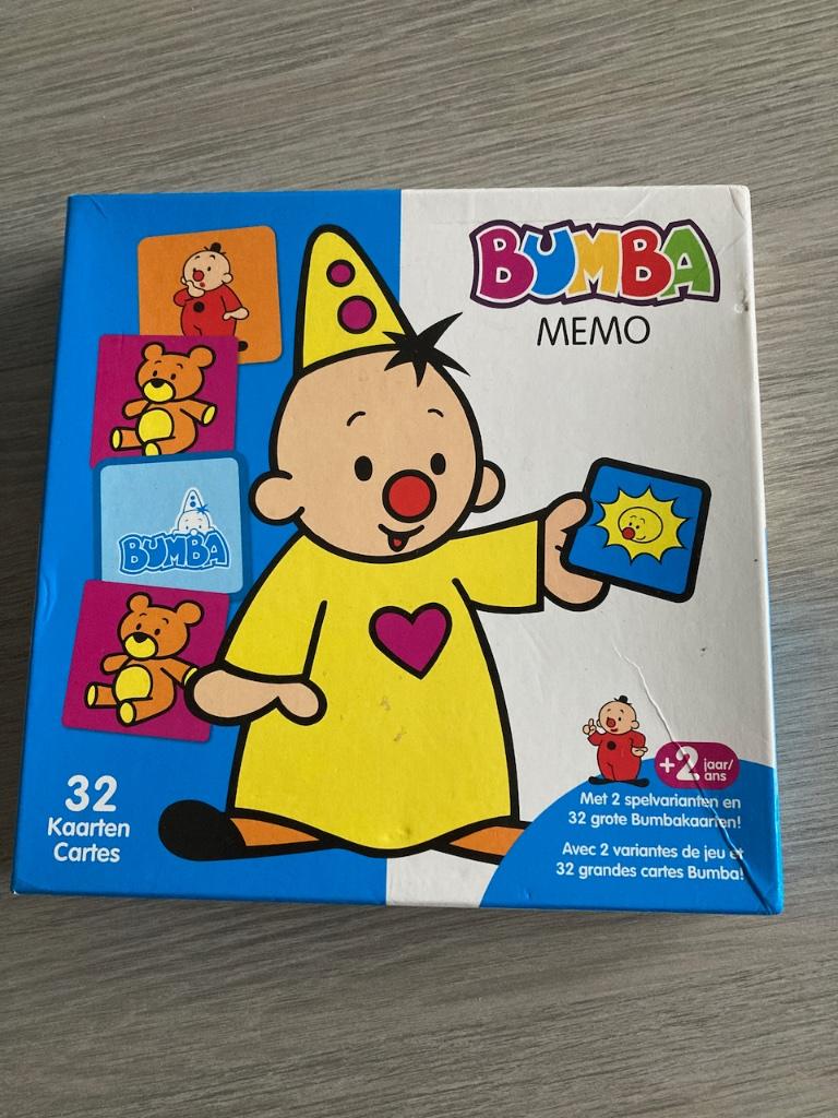 BUMBA spel memo met 32 kaartjes. Compleet, Kinderen en Baby's, Ophalen of Verzenden, Gebruikt, Puzzelen