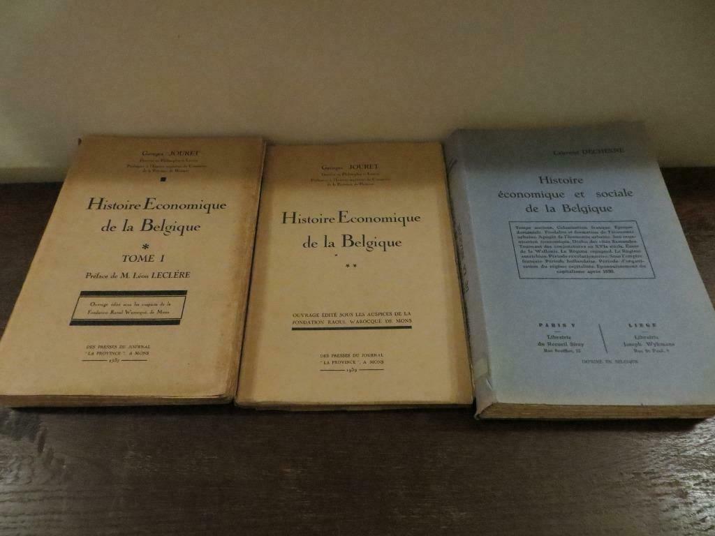 HISTOIRE ECONOMIQUE et SOCIALE DE LA BELGIQUE 1937/1939, Livres, Enlèvement ou Envoi, Utilisé, Économie et Marketing
