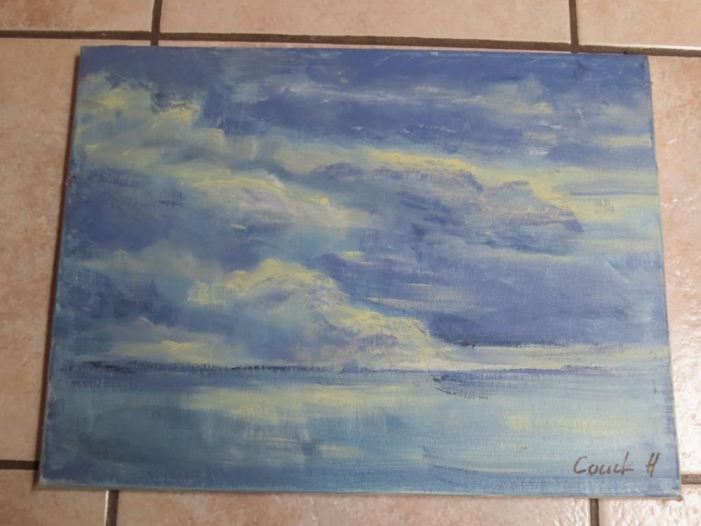 Schilderij van zeezicht, Enlèvement ou Envoi