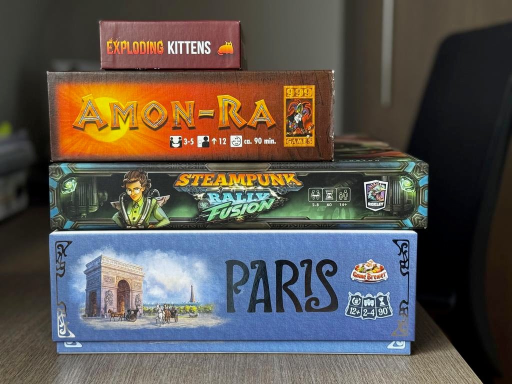 3 bordspellen te koop., Hobby en Vrije tijd, Gezelschapsspellen | Bordspellen, Ophalen of Verzenden, Nieuw