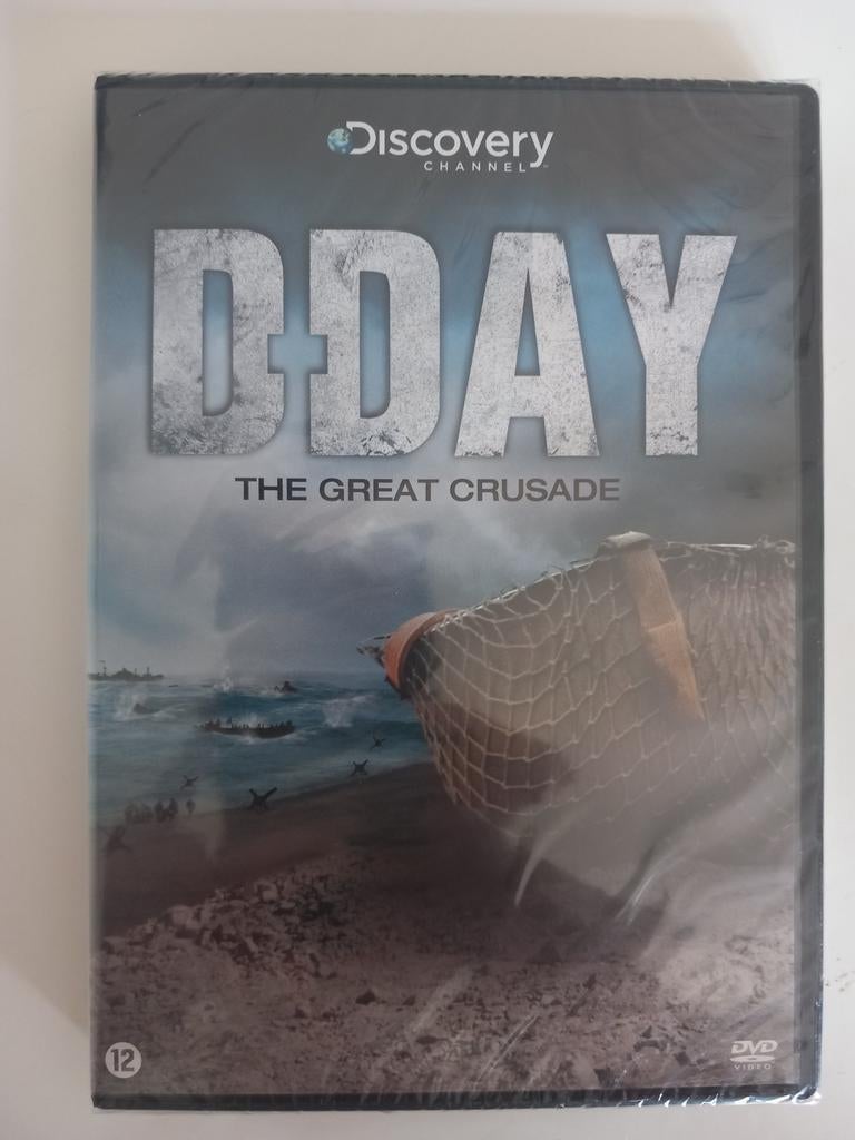 Dvd D-day The great Crusade (Oorlogsdocumentaire) NIEUW, Ophalen of Verzenden, Nieuw in verpakking, Oorlog of Misdaad