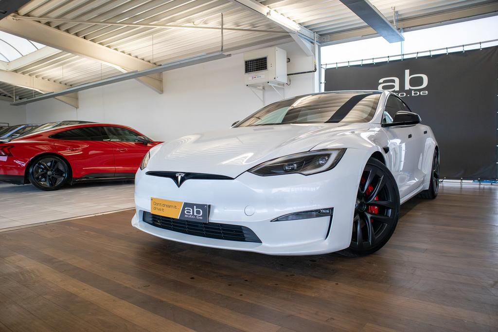Tesla Model S PLAID, FIRST OWNER, AUTOPILOT, YOKE, 0 kg, 4 portes, 0 cylindres, 1034 ch