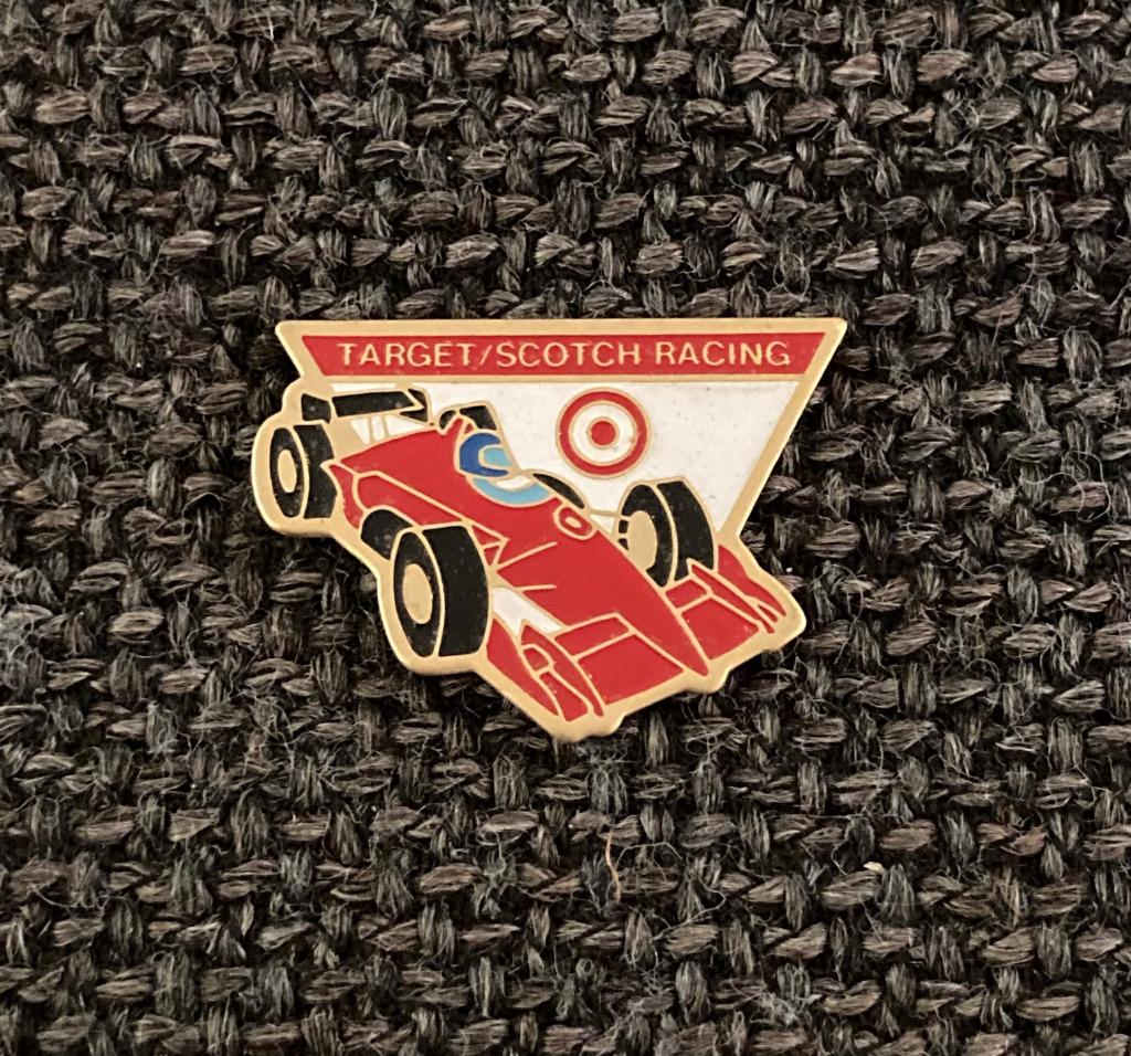PIN - TARGET SCOTCH INDY CAR RACING, Verzenden, Gebruikt, Sport, Speldje of Pin