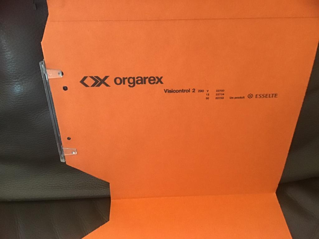 Hangmappen Esselte Orgarex Uniscope - Visicontrol, Ophalen of Verzenden