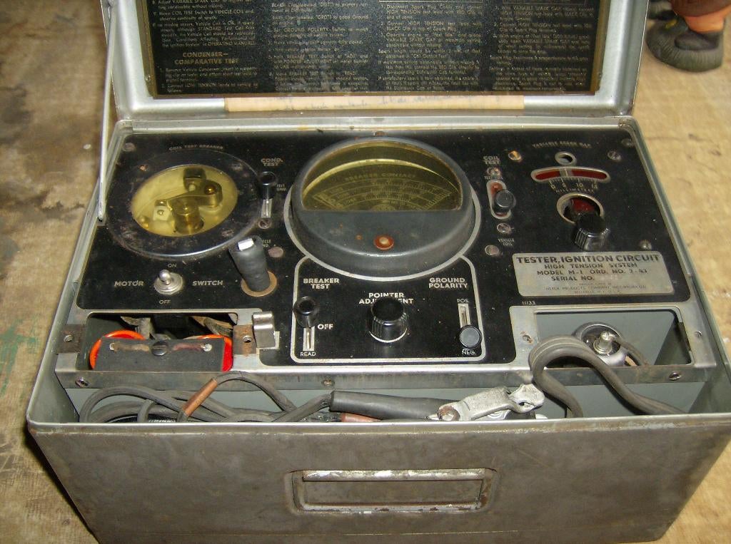 M1tester (militair verzamelobject), Collections, Appareils électroniques, Enlèvement