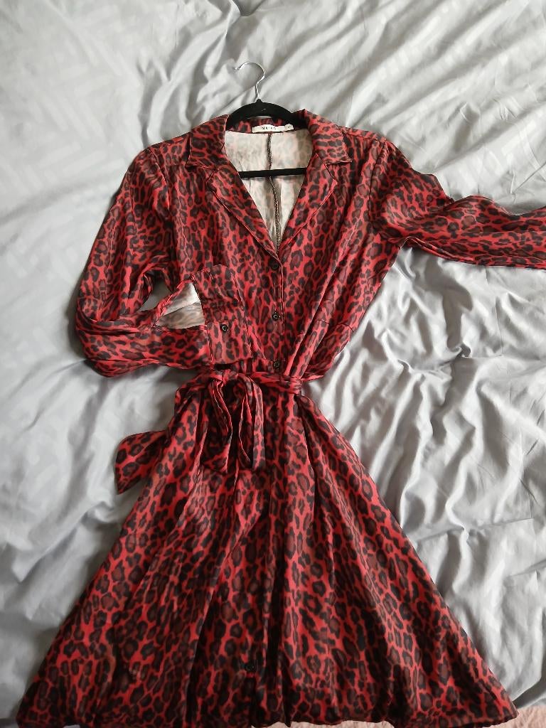 Robe léonard rouge NA-KD .T:40, Ophalen of Verzenden, Rood