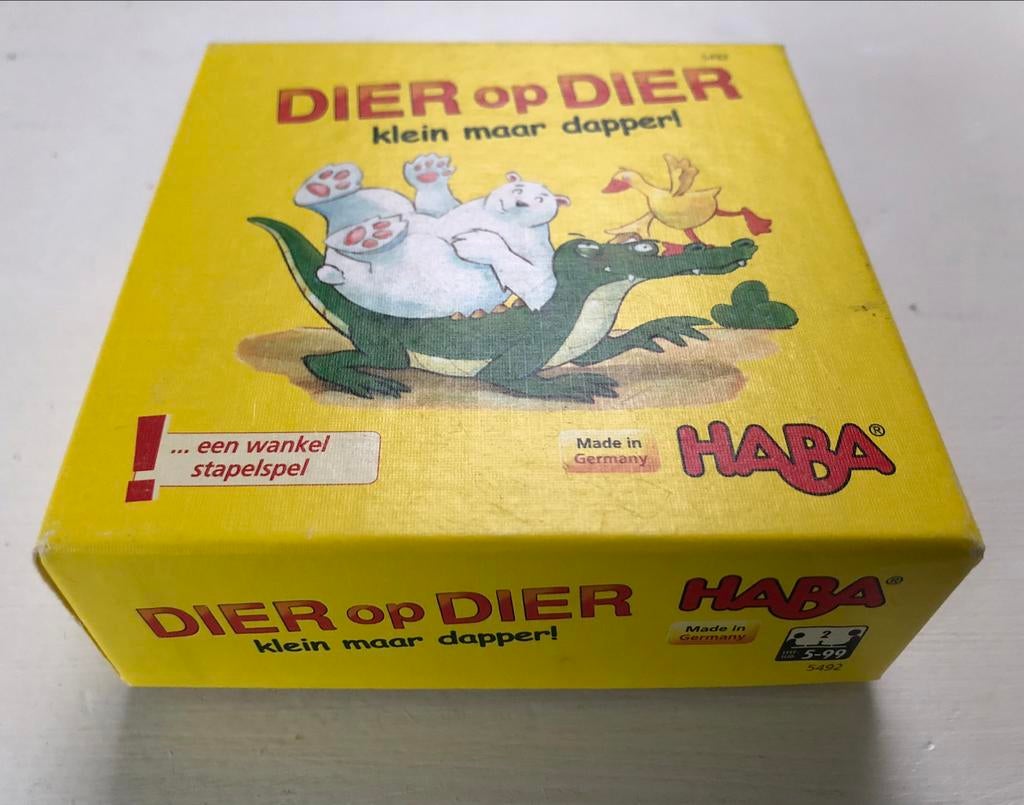 Dier Op Dier HABA gezelschapsspel, Ophalen of Verzenden, Zo goed als nieuw, HABA