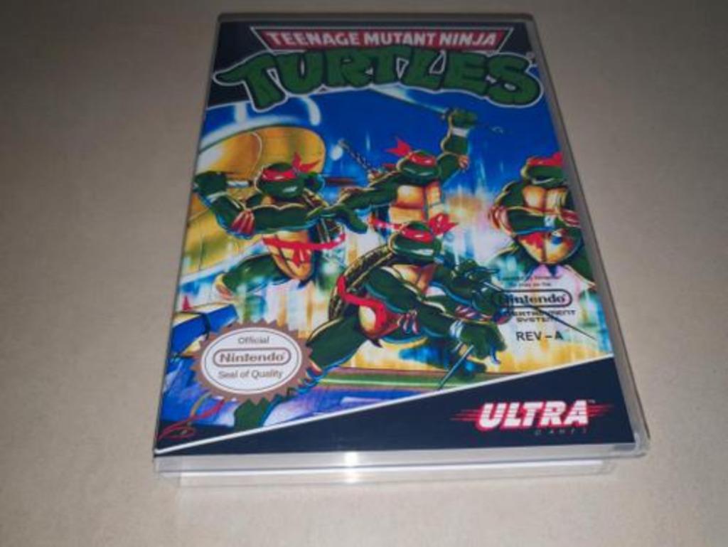 Teenage Mutant Ninja Turtles TMNT NES Game Case, Games en Spelcomputers, Games | Nintendo NES, Verzenden, Zo goed als nieuw