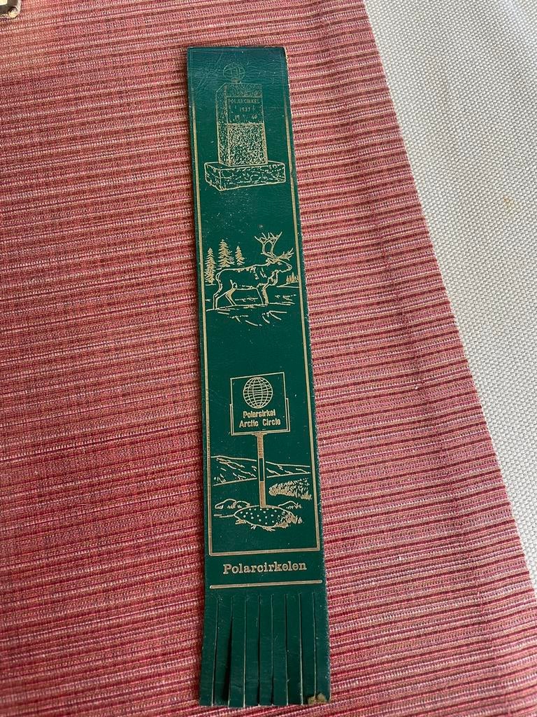 Bladwijzer polarcirkelen 1937, Verzamelen, Ophalen of Verzenden