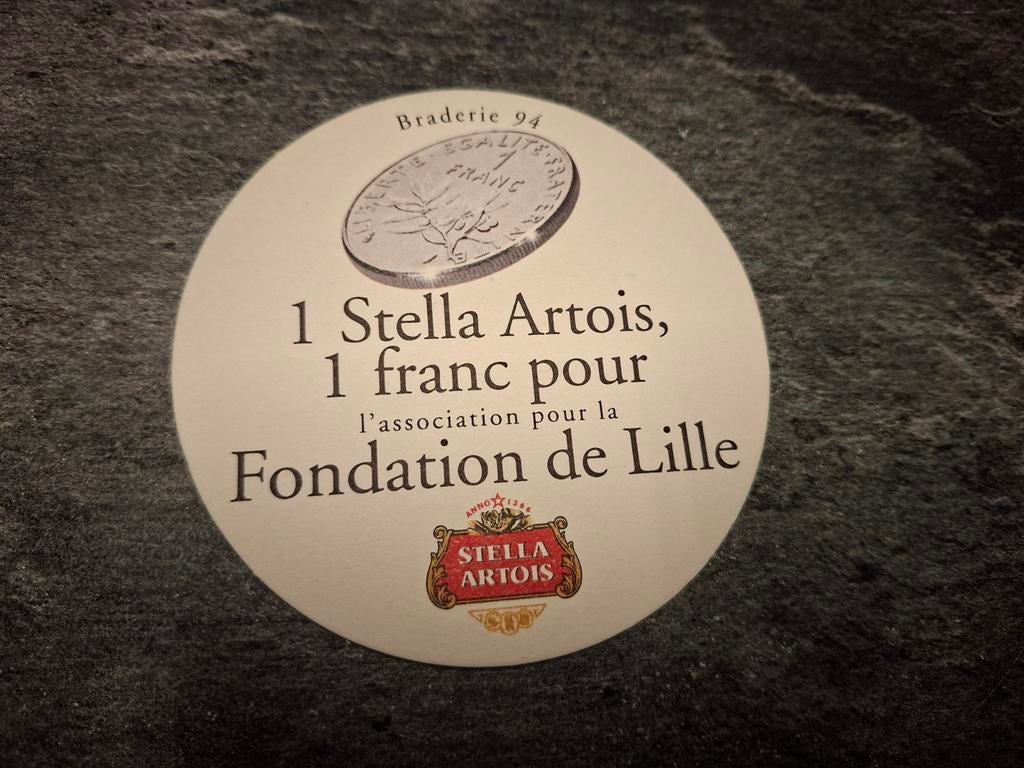 Sous bock Stella Artois, Collections, Enlèvement ou Envoi, Stella Artois