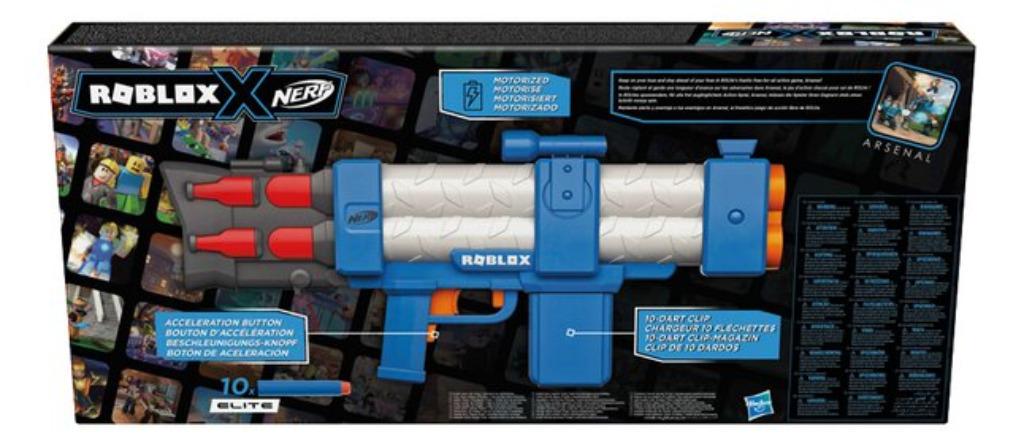 Nerf blaster Roblox Arsenal:Pulse Laser extra groot model-, Enlèvement ou Envoi, Neuf