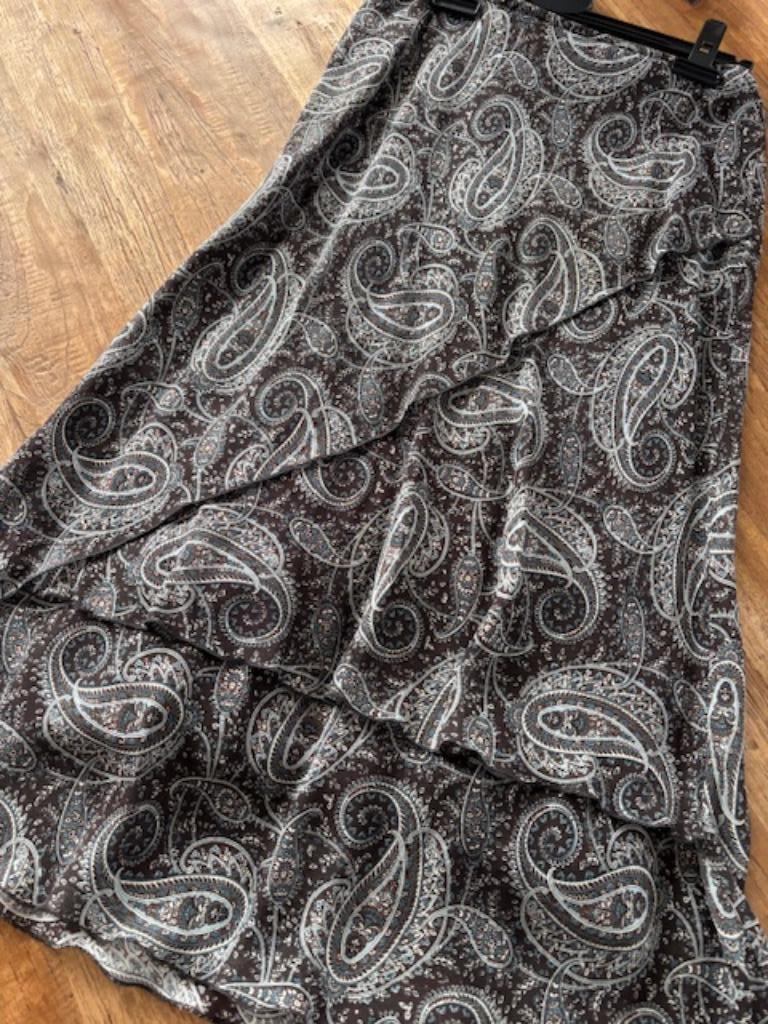jupe vintage taille 38, Taille 38/40 (M), Enlèvement ou Envoi, Comme neuf, Brun