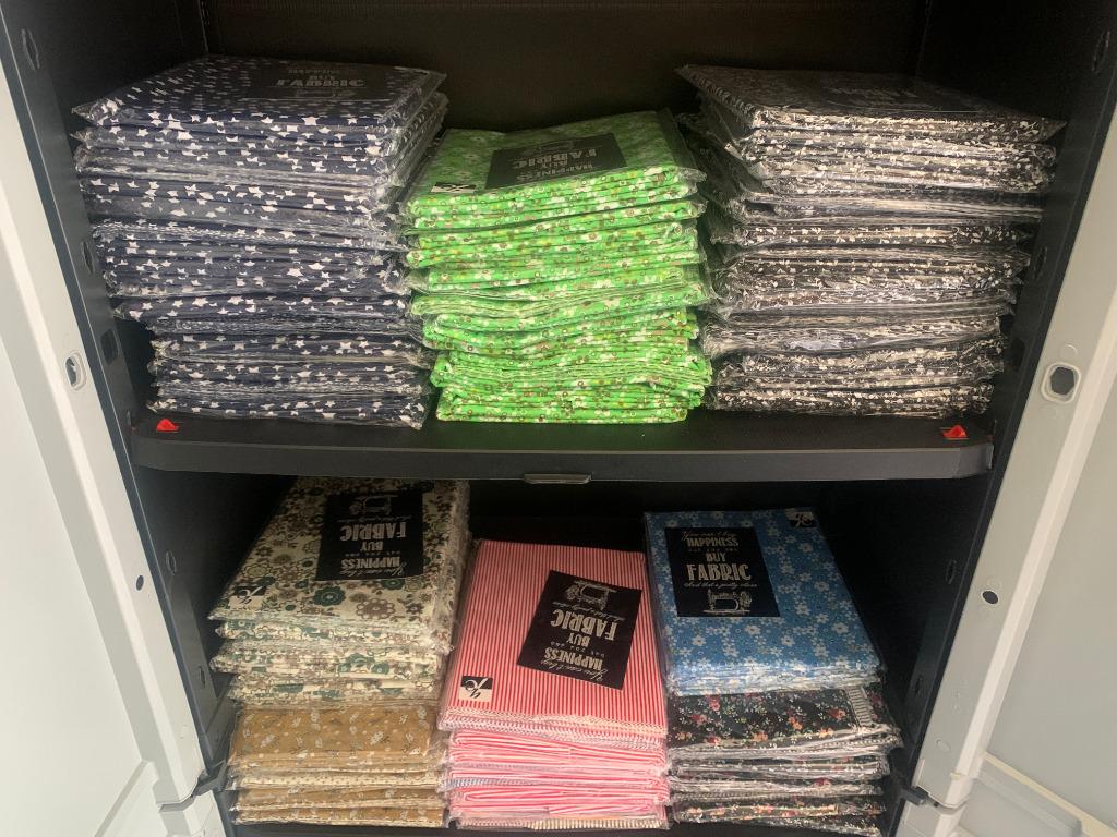 Katoenen stoffen 50x50cm voor DIY, Quilt, Patchwork, Hobby en Vrije tijd, Ophalen of Verzenden, Nieuw, Katoen