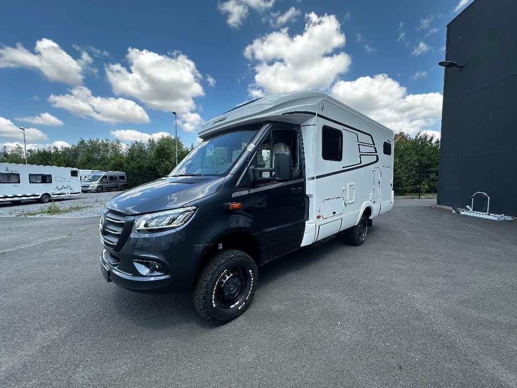 Hymer ML T 580 4x4 "uitzonderlijke voorraaddeal", Caravans en Kamperen, Mobilhomes, Automaat, Vloeistofverwarming, Bedrijf, Diesel