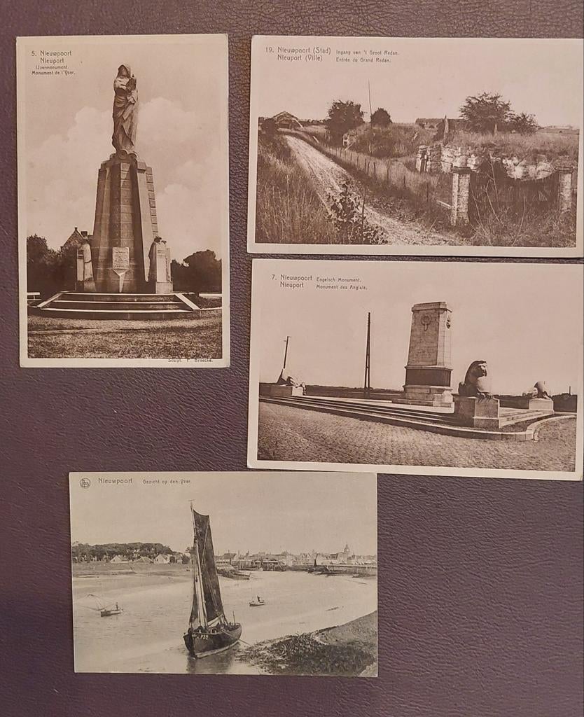 Nieuwpoort. 8 oude postkaarten, Verzamelen, Ophalen of Verzenden