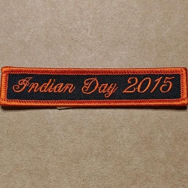 Indian Day Motorrally 2015 op 15Wing Melsbroek, Ophalen of Verzenden, Luchtmacht, Embleem of Badge