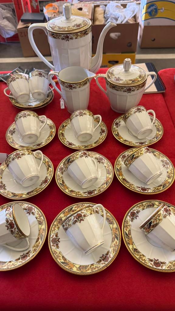 Super service à café en porcelaine Limoges, Antiek en Kunst, Ophalen