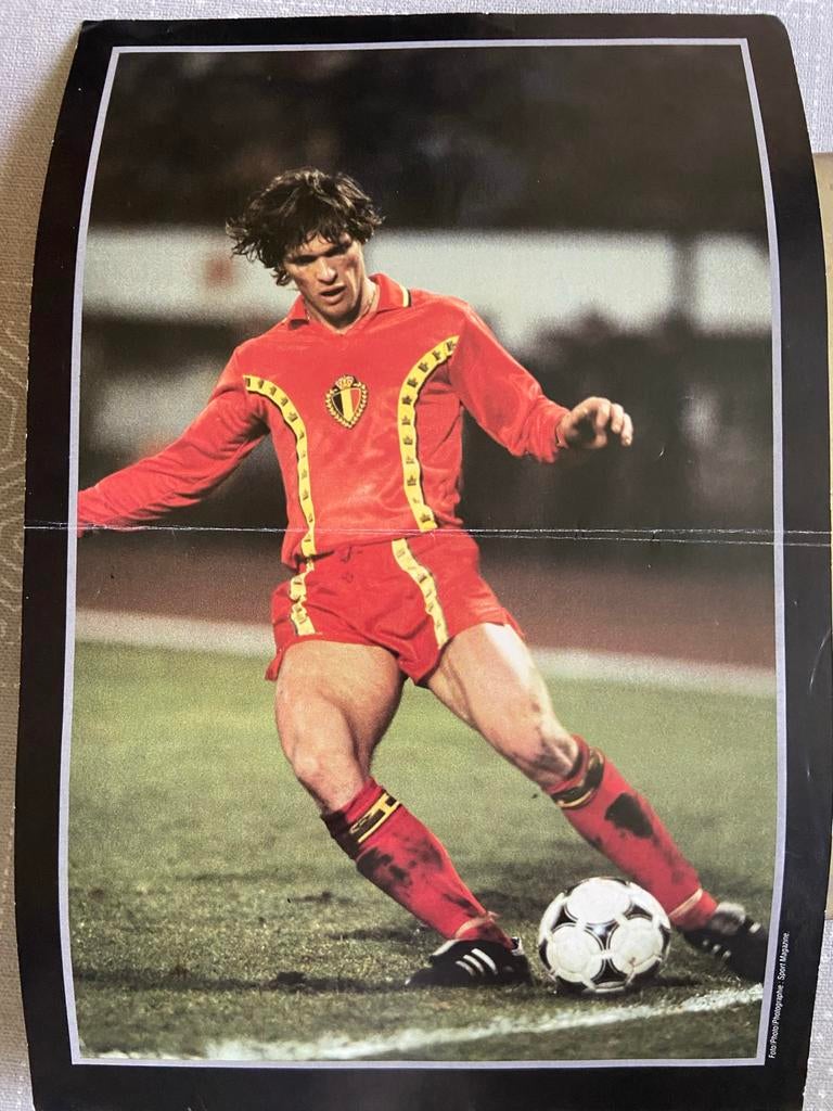 15 single posters rode duivels jaren 80-90, Verzamelen, Ophalen of Verzenden, Gebruikt, Poster, Plaatje of Sticker