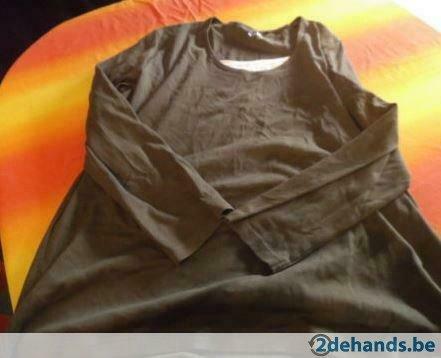 [3614]pull canda vert kaki canda XXL dames, Canda, Enlèvement ou Envoi, Porté, Taille 46/48 (XL) ou plus grande