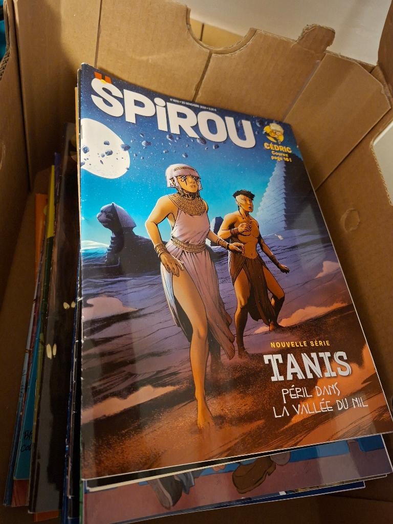 Lot de magazines Spirou n3864 à 4533 (manque certains n), Plusieurs BD, Enlèvement, Utilisé, Divers auteurs