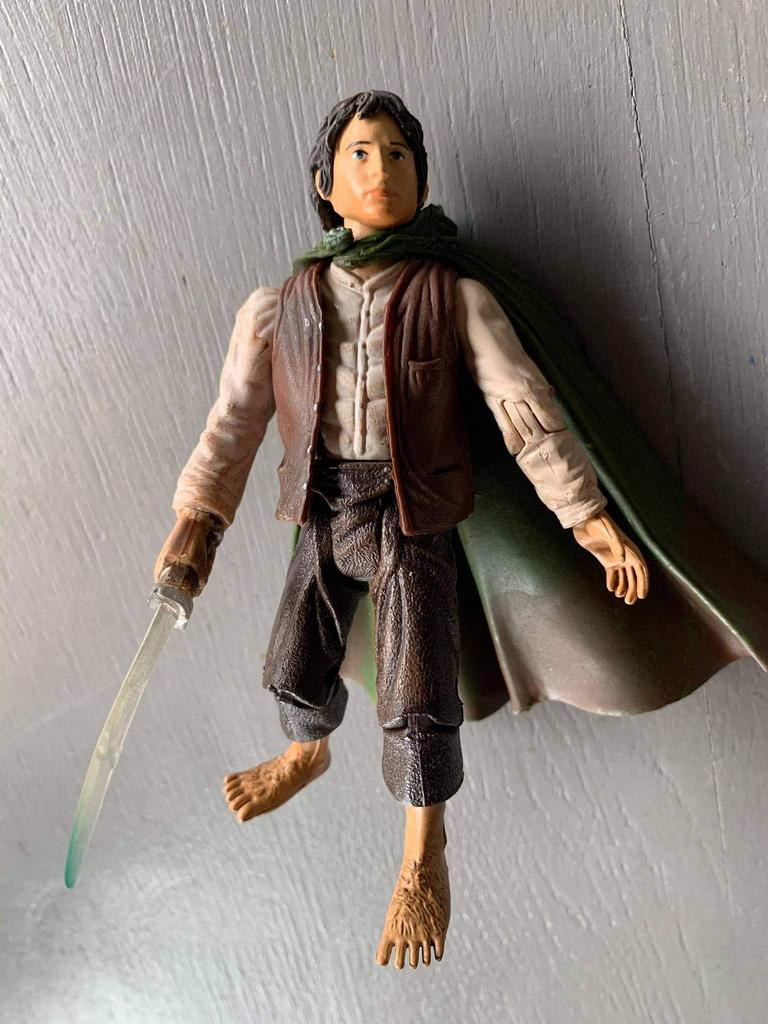 The Lord of the Rings - Frodo Baggins action figure, Ophalen of Verzenden, Zo goed als nieuw, Actiefiguurtje