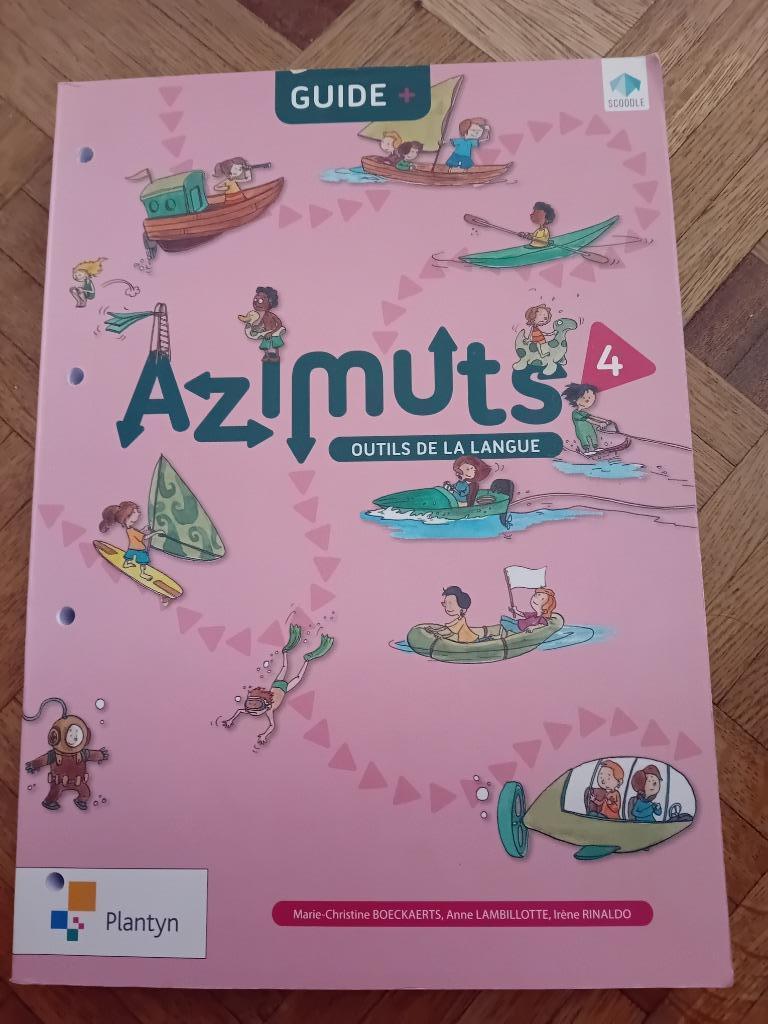 Livre scolaire azimuts 4, Livres, Enlèvement ou Envoi, Français