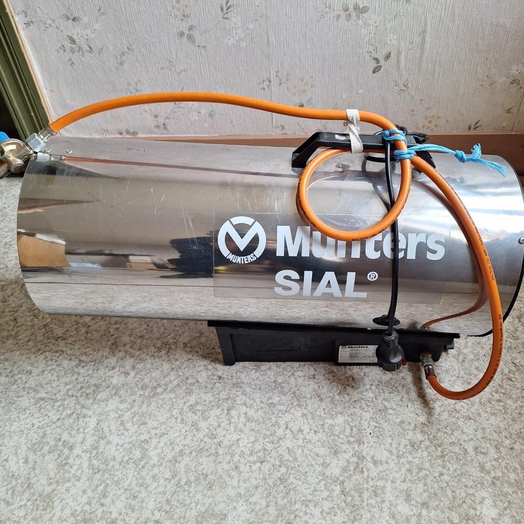 Munters warme luchtblazer, Ophalen, 30 tot 80 cm, Overige typen, Zo goed als nieuw