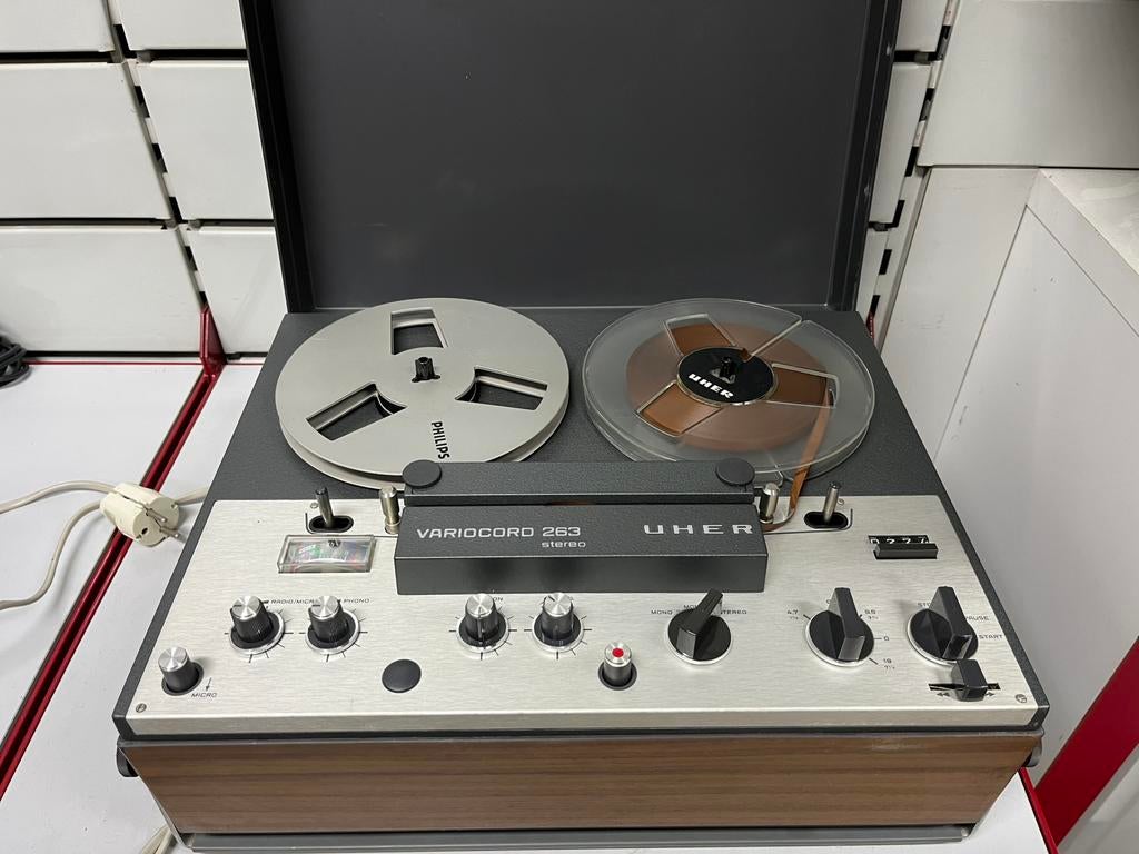 UHER Variocord 263 Stereo Magnétophone à bandes vintage, TV, Hi-fi & Vidéo, Enregistreurs audio, Magnétophone, Enlèvement