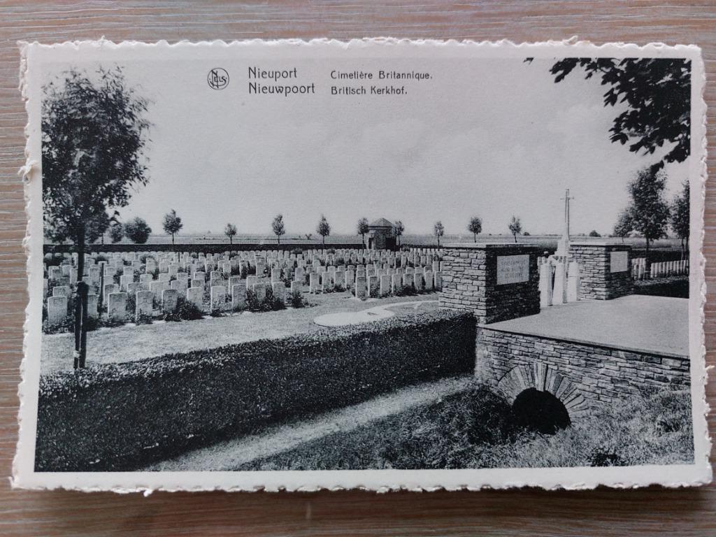 oude postkaart Nieuwpoort, Envoi