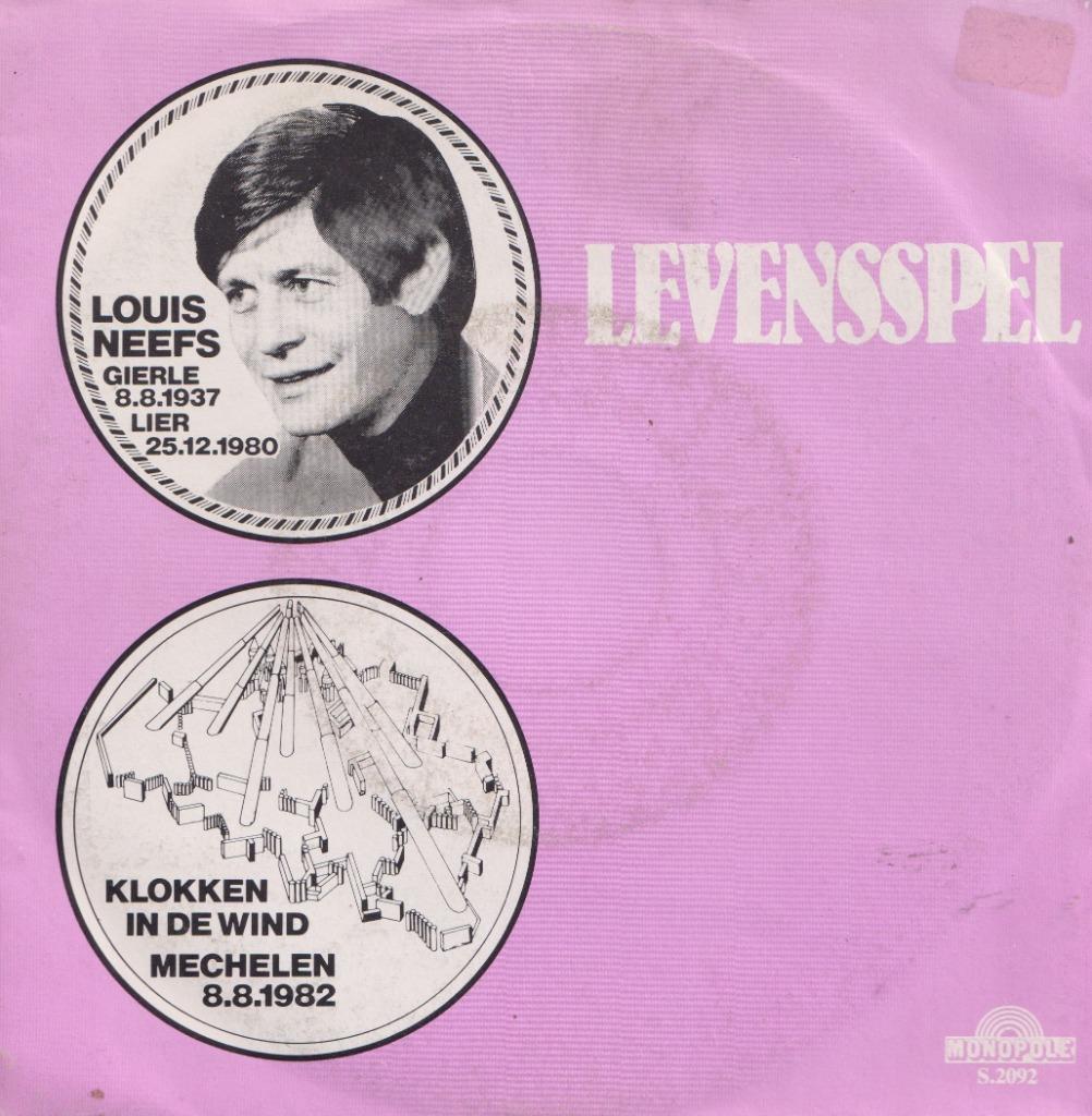 Louis Neefs – Levensspel / Jacques Raymond – Zijn beste vrie, Ophalen of Verzenden, Gebruikt, Nederlandstalig