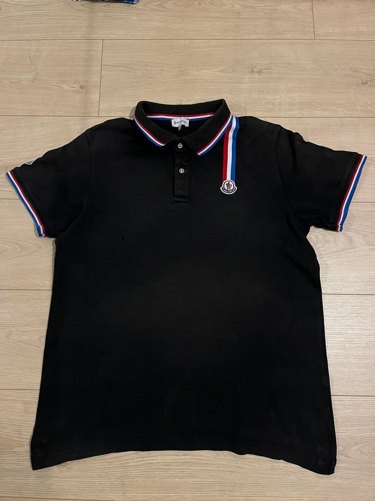 Moncler polo shirt maat XXL, Kleding | Heren, Ophalen of Verzenden, Zo goed als nieuw