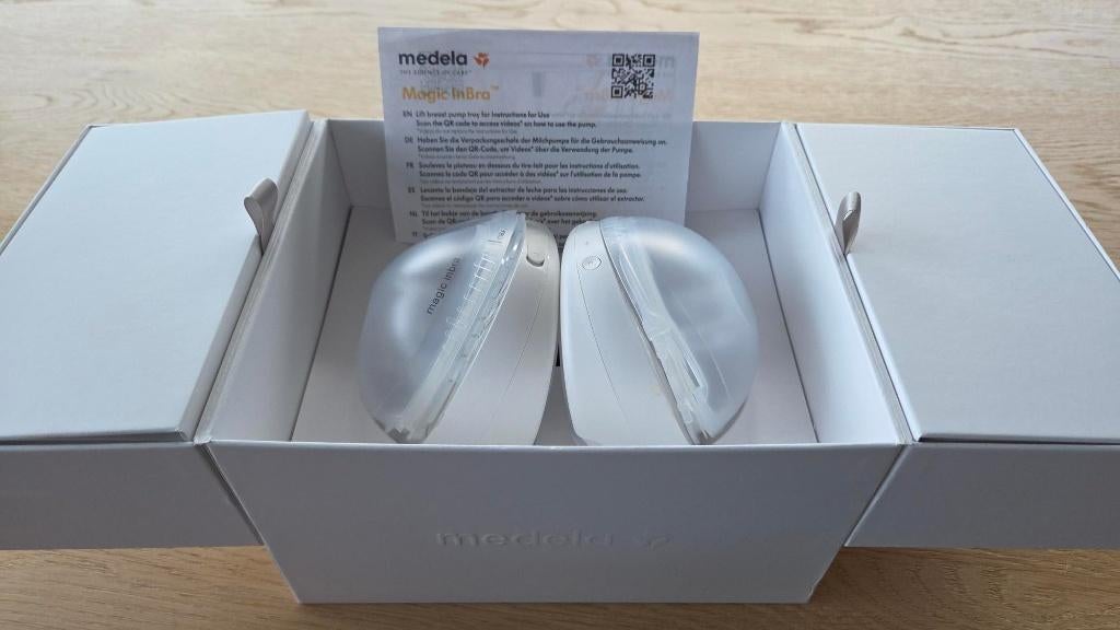 Medela Magic InBra draadloze dubbele borstkolf, Enlèvement, Comme neuf, Tire-lait