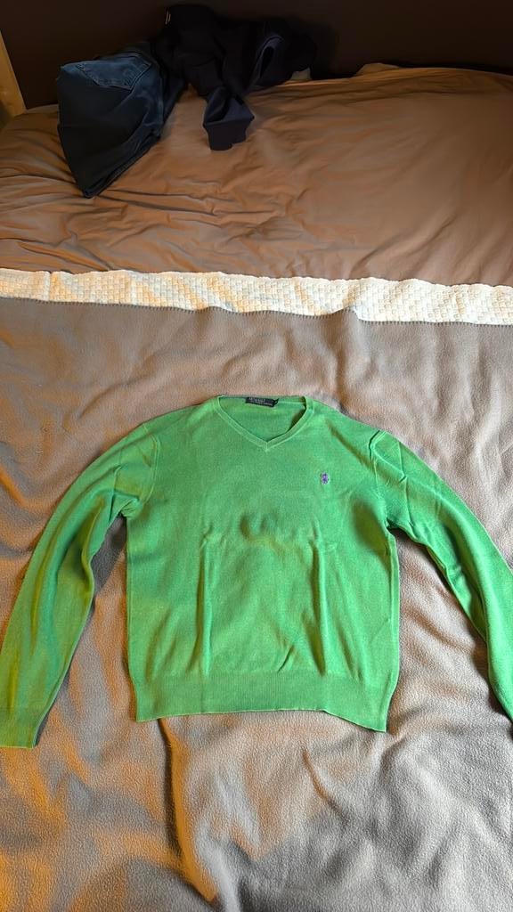 Ralph Lauren pull, Vêtements | Hommes, Pulls & Vestes, Enlèvement ou Envoi, Comme neuf, Taille 46 (S) ou plus petite, Vert