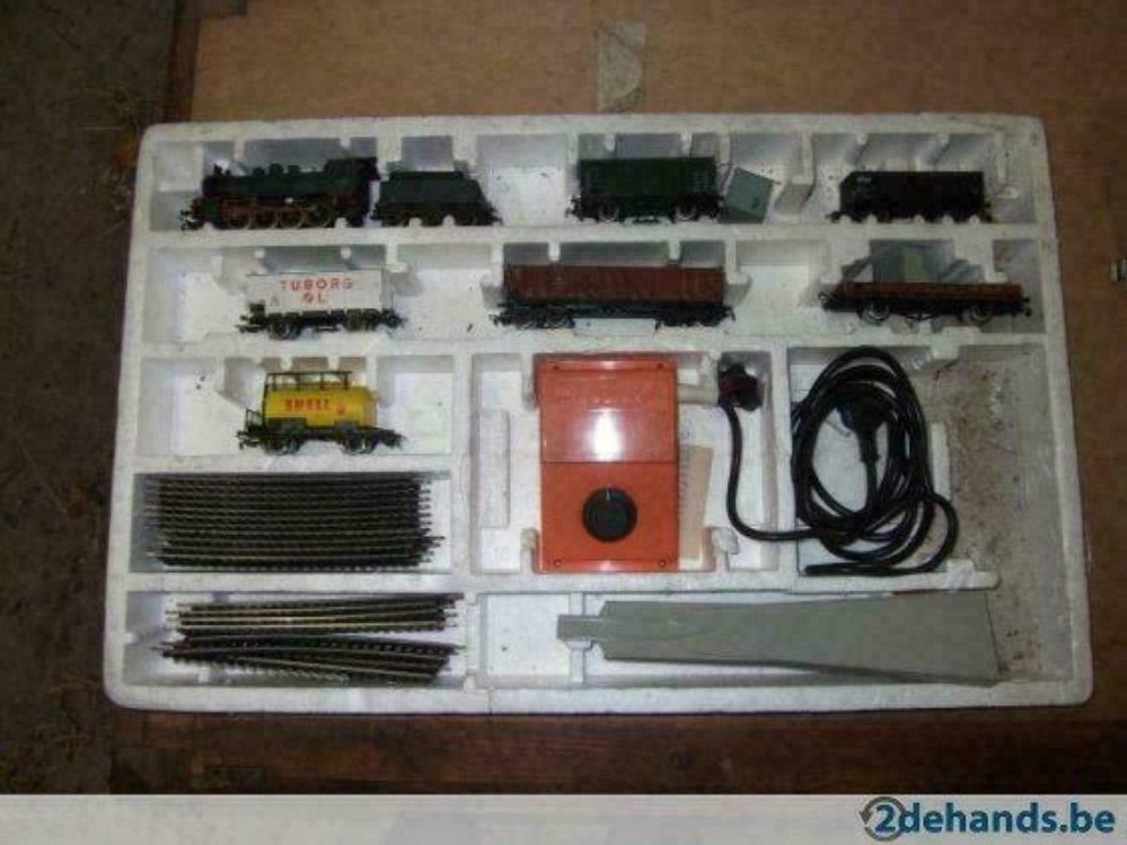 Piko modelbahn modelbouw treintje en wagons, Hobby en Vrije tijd, Ophalen of Verzenden, Gebruikt