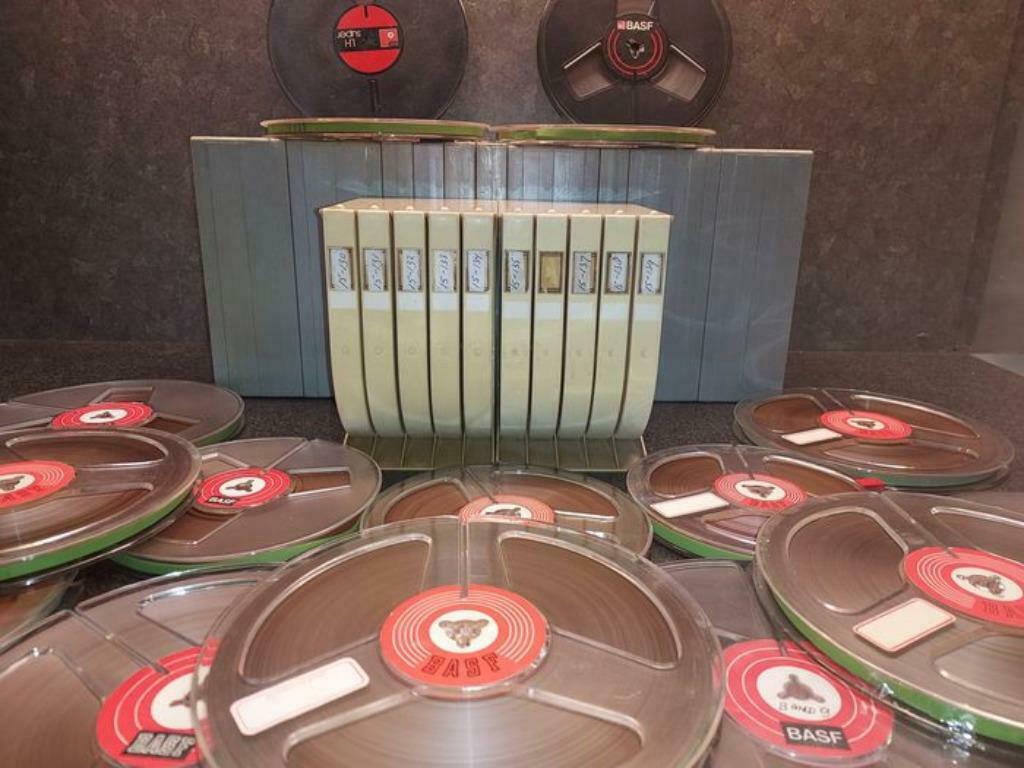 BASF 20x 18cm reels + 10x 15cm reels met music, Ophalen of Verzenden