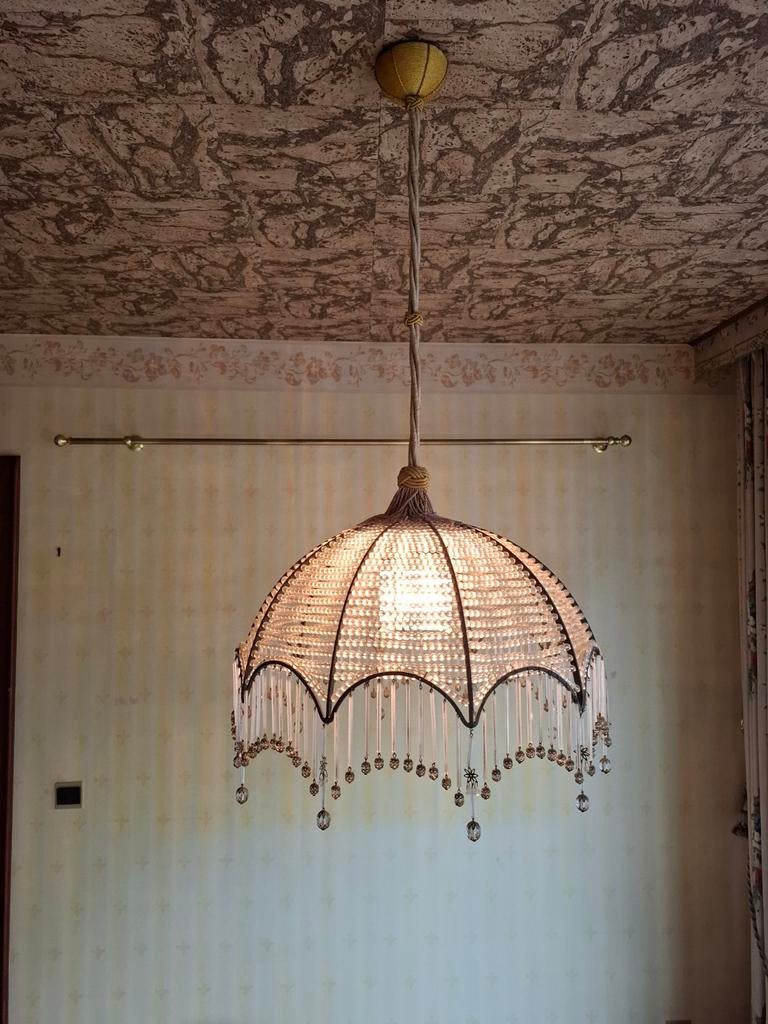 Verlichting antiek kroonluster, Huis en Inrichting, Lampen | Kroonluchters, Ophalen of Verzenden