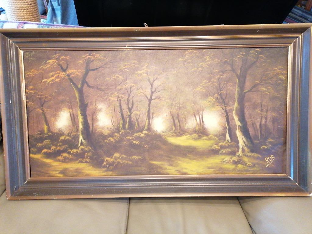 Frotter la toile de peinture mystique, Enlèvement