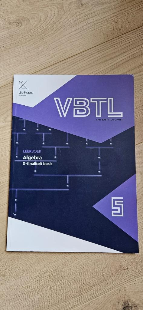 VBTL 5 - Algebra D-finaliteit basis, Neuf, Die keure, Enlèvement, Secondaire