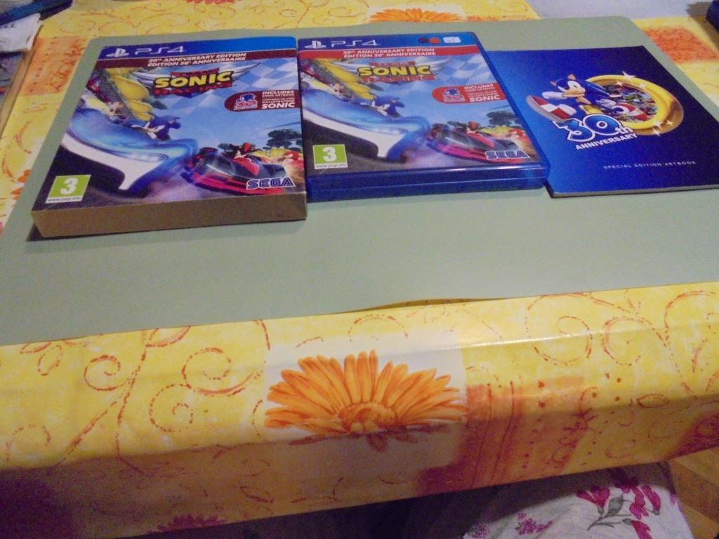 Playstation 4 Team Sonic Racing 30th anniversary edition CIB, Gebruikt, Racen en Vliegen, Ophalen of Verzenden, 3 spelers of meer