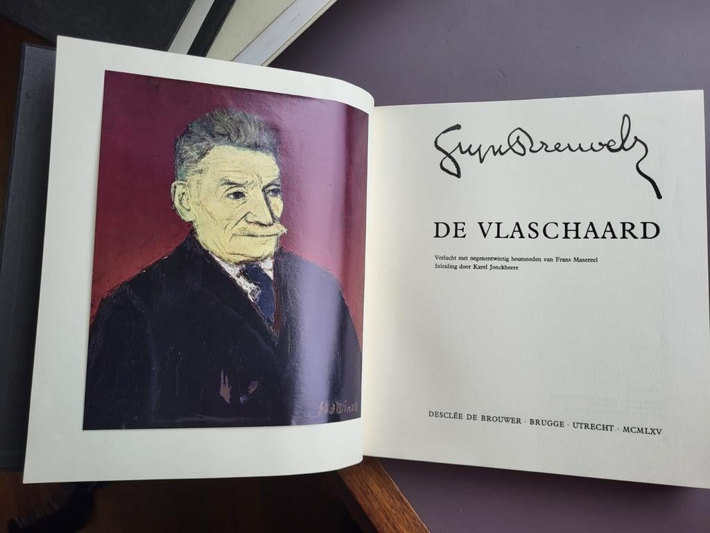 De Vlaschaard Streuvels Masereel 1965, Antiek en Kunst, Ophalen of Verzenden